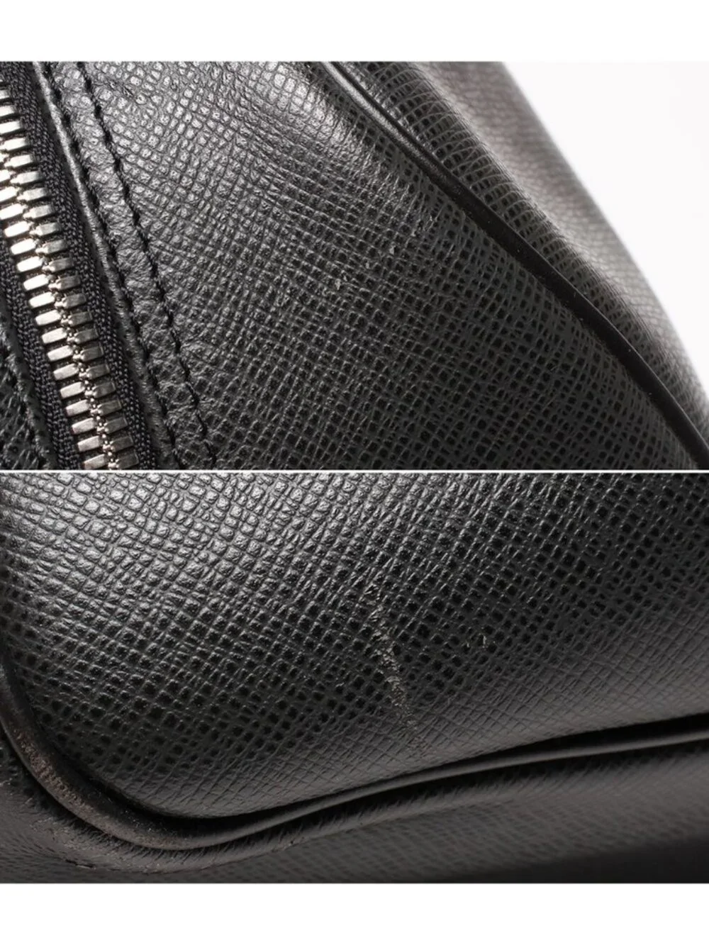 Louis Vuitton 2-Way Boston Bag Crossbody Kendall 55 Taiga